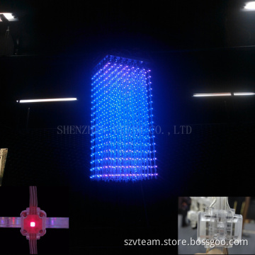 Hotel Decoration LED Curtain Display with 3D Effect Displays (gdot-P40)